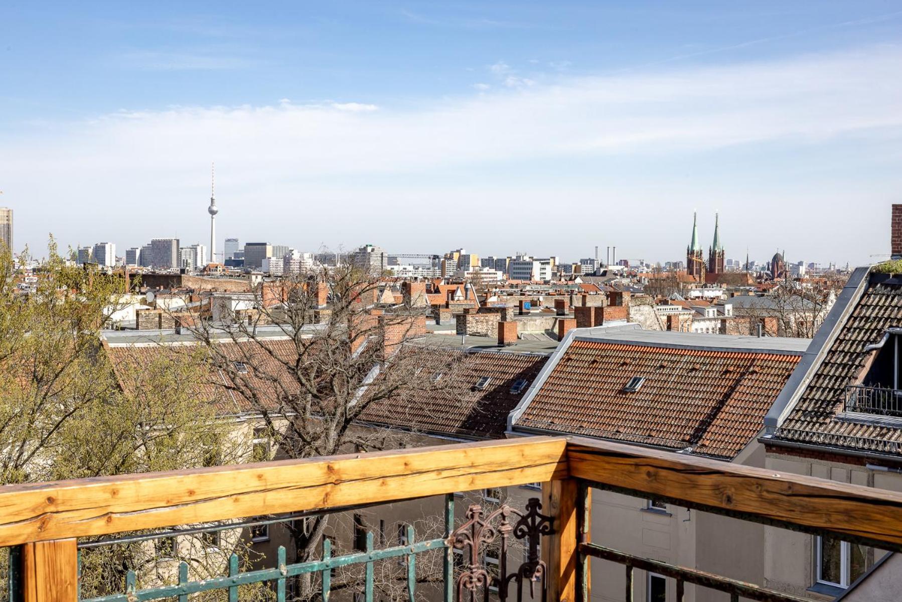 Top Floor Penthouse With Garden ベルリン エクステリア 写真